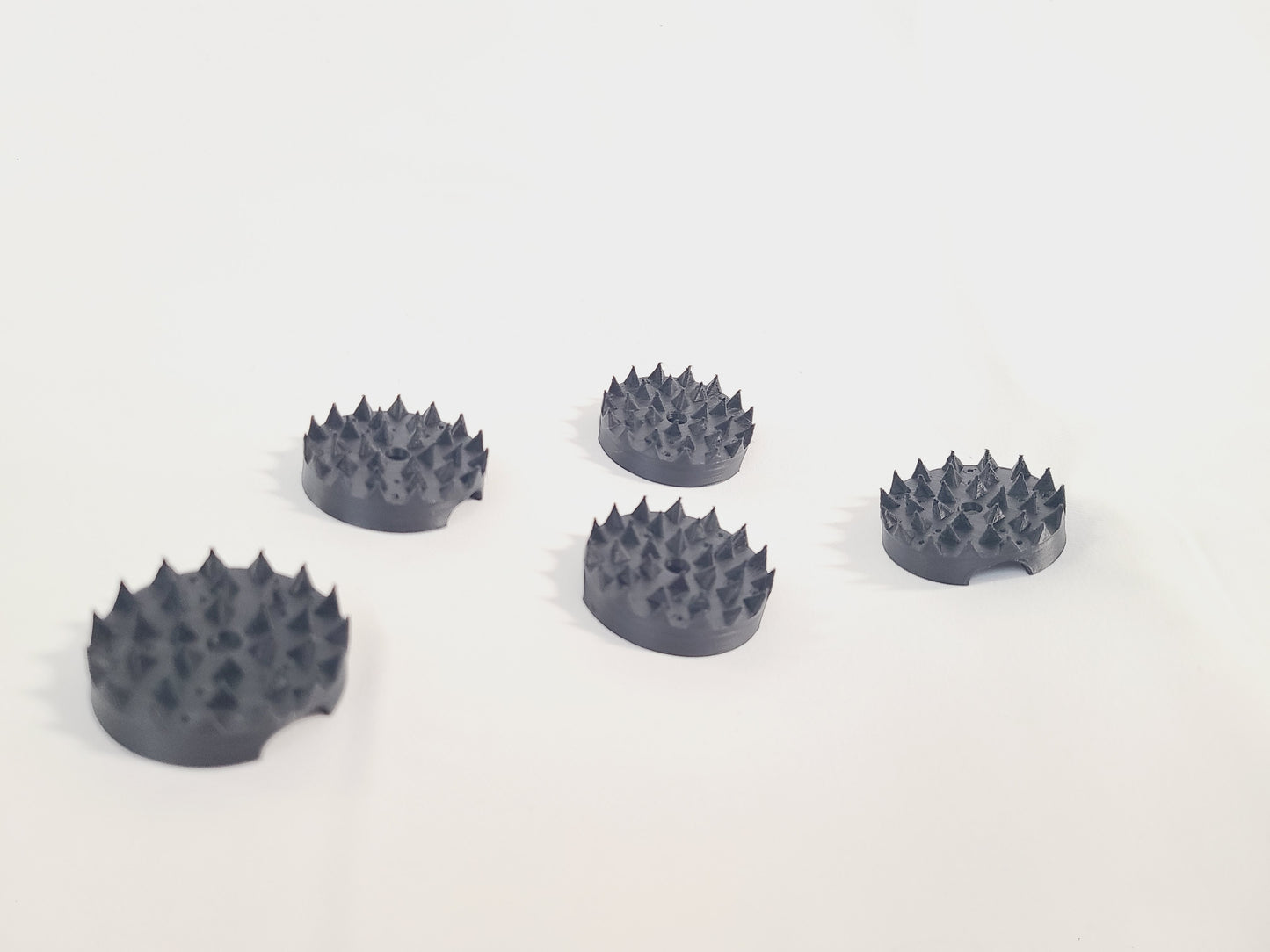 BDSM Rope Spikes: Accupressure Discs with a built-in channel for Shibari