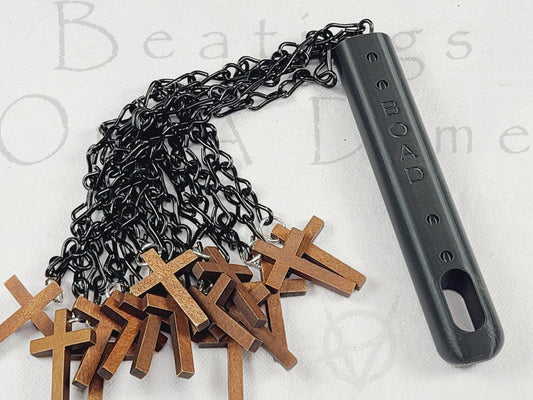 Cross Flogger With Customizable 3D Printed Handle