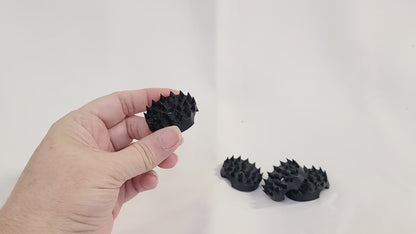 BDSM Rope Spikes: Accupressure Discs with a built-in channel for Shibari